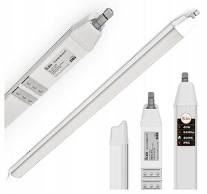 Prachotěsné LED svítidlo 40 W, 6400 lm, 120 cm, neutrální bílá, IP65