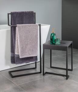 Deante Mokko příslušenství, taburetka-stolek koupelnový, černá matná, ADM_N51T