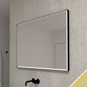 Comodo Zrcadlo ve zlatém kovovém rámu s LED osvětlením po obvodu Nikoletta LED 14 GOLD Typ: bez vypínače, Rozměry (cm): 60x65 - (Nikoletta LED 14/60 GOLD)