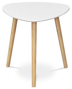 Autronic Zouk AF-1132WT Konferenční stolek 40x40 cm, bílá
