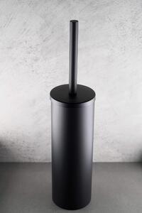 Deante Round příslušenství, volně stojící wc kartáč, černá, ADR_N712