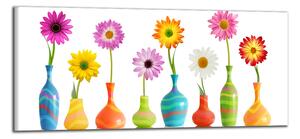 Obraz do obýváku Květy ve vázách