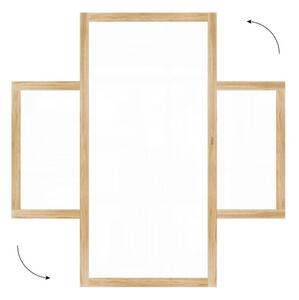 Magnetická tabule PREMIUM 240x120 cm v rámu v barvě dubu, MP2412OAK