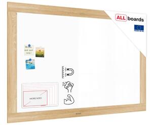 Magnetická tabule PREMIUM 150x100 cm v rámu v barvě dubu, MP1510OAK