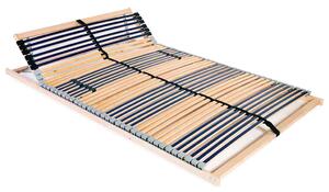 Lamelový rošt postele se 42 lamelami 7 zón 100 x 200 cm 246470