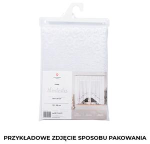 Bílá žakárová záclona MODESTA 300x160 cm