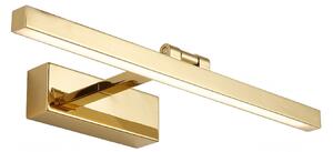 Toolight Toolight, LED koupelnové svítidlo, 400 mm, 6W, 4000K, 500lm, zlatá lesklá, APP1860-1W, OSW-66013
