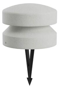 Redo Venkovní LED sloupek CLIFF 15W, v. 185 mm, IP65, 24V Barva: slonovinová, Barva světla: 3000K, Úhel paprsku: 360°
