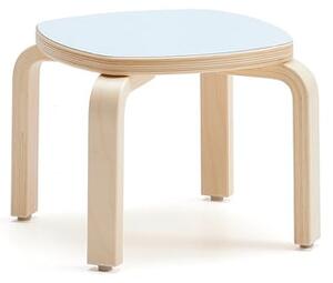 AJ Produkty Stolička VIDE, výška 260 mm, bříza/modrá
