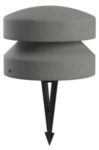 Redo Venkovní LED sloupek CLIFF 15W, v. 185 mm, IP65, 24V Barva: Antracit, Barva světla: 3000K, Úhel paprsku: 360°