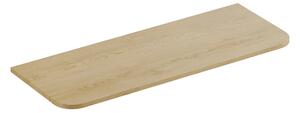 Comad Nábytková horní deska Ovalia Cremona 120 cm, dub cremona
