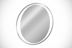 Comad Závěsné zrcadlo s LED osvětlením Aurelia ⌀60 cm
