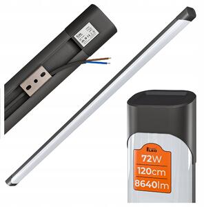 Stropní LED svítidlo 72 W, 8640 lm, 120 cm, IP20