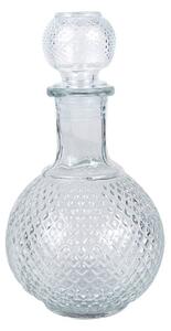 Broušená skleněná lahvička / flakon na parfém Els – 525 ml