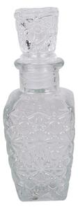 Broušená skleněná lahvička / flakon na parfém Sachie – 250 ml