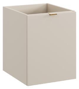 Comad Doplňková koupelnová skříňka nízká s košem na prádlo Dalia Cashmere 40 kašmír