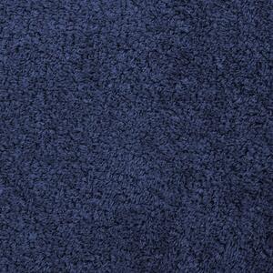 Hebká tmavě modrá flano deka LORI 70x160 cm