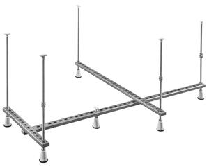 Polysan Nosná konstrukce pro asymetrickou vanu 170x80cm, L/R FR17081