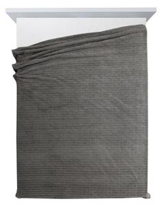 Měkká šedá deka LISA 130x170 cm
