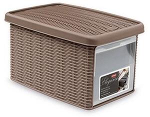 STEFANPLAST Úložný box Elegance S 5,5 l, boční výklop, šedý