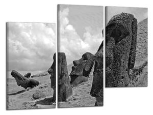 Obraz na stěnu Sochy Moai