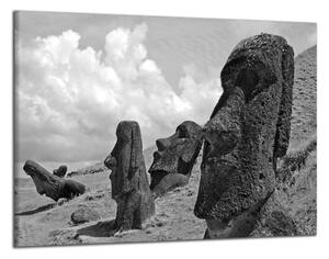 Obraz na stěnu Sochy Moai