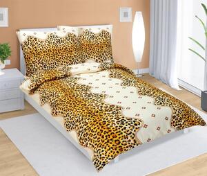 Povlečení krepové Oranžová 80/238 - 140x200, 70x90 cm