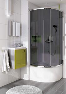 Deante Deep půlkruhová sprchová vanička 80x80 cm bílá KTD_042B
