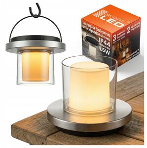 LED závěsné svítidlo, IP44, 13 × 10 cm