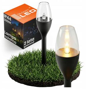 LED solární zápichové svítidlo, IP44, 100 lm, teplá bílá