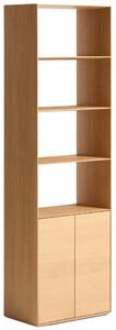 Kave Home Dubová knihovna Visala 209 x 60 cm