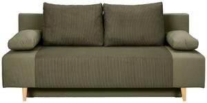 ROZKLÁDACÍ POHOVKA, textil, olivově zelená Carryhome - Rozkládací pohovky, Online Only