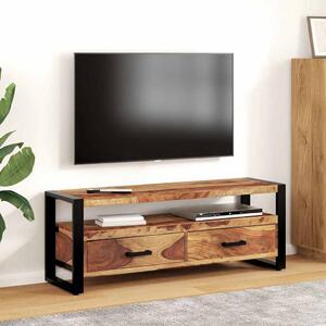 TV stolek 120 x 35 x 45 cm masivní akáciové dřevo 247403