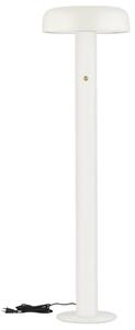 Nova Luce Krémová kovová stojací LED lampa Noelia 142 cm
