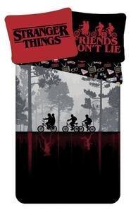 Jerry Fabrics Povlečení Stranger Things Upside Down 140x200, 70x90 cm