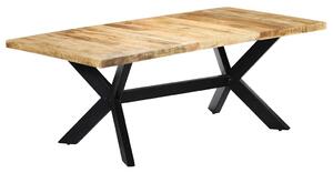 Jídelní stůl 200 x 100 x 75 cm masivní mangovníkové dřevo 247427