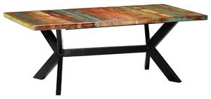 Jídelní stůl 200 x 100 x 75 cm masivní recyklované dřevo 247429