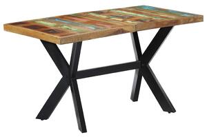 Jídelní stůl 140 x 70 x 75 cm masivní recyklované dřevo 247439
