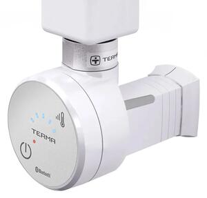 Terma MOA BLUE topná tyč s termostatem a bluetooth Barva: Bílá, Výkon topné tyče: 300 W, Typ kabelu topné tyče: Přímý kabel do zdi bez zástrčky s krytkou