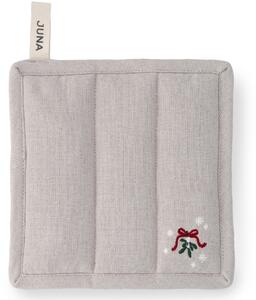JUNA Podložka pod horké Christmas Fable - Sand Mistletoe JN108