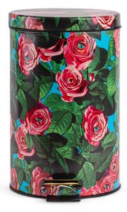 Seletti - Roses Toiletpaper Home Dustbin Ø25xH39,5 Multicolor - Lampemesteren