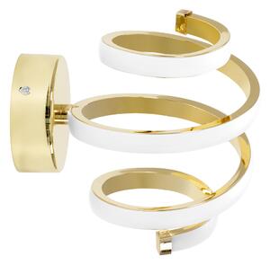 Toolight, LED nástěnná lampa APP1047-W GOLD, zlatá, OSW-03953