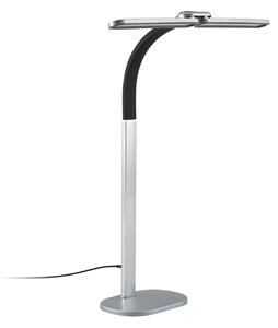 Stolní lampa Arcchio, Fynnon, stmívatelné, Šedá, Pracovna, Kov, Moderní
