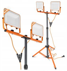 LED reflektor 50 W, 11000 lm, neutrální bílá, IP65, 17,5 × 12,5 × 3,5 cm
