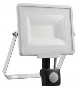 LED reflektor 30 W s pohybovým čidlem, IP65, úhel 120°, 152 × 120 × 30 mm