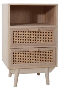 KOMODA, paulovnie, ratan, přírodní barvy, 42/68/36 cm Livetastic - Šuplíkové komody, Online Only