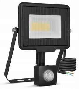 Solární LED reflektor 30 W, IP65, úhel 120°, 16 × 12 × 3 cm