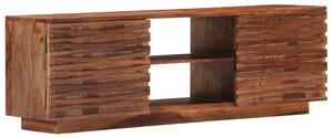 TV stolek 120 x 30 x 40 cm masivní akáciové dřevo 247701