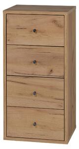 Livarno® Komoda se 4 zásuvkami Verona, 40 x 80 x 35 cm (100399341)