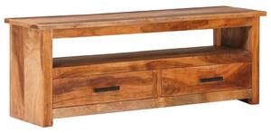 TV stolek 118 x 30 x 40 cm masivní dřevo 247715